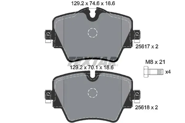 textar-klocki-hamulcowe-x1-14-bmw-mini-jakosc-czesci-zgodnie-z-gvo-q-oryginal-z-logo-producenta-czesci-oem-oes