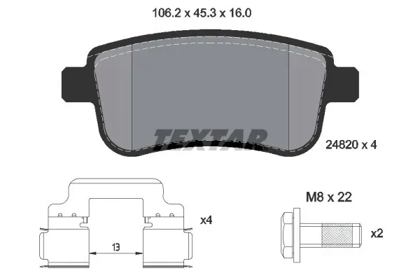 textar-klocki-hamulcowe-renault-fluence-grand-waga-produktu-5-kg