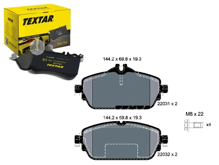textar-klocki-hamulcowe-mercedes-c-e-cla-gla-klasa-waga-produktu-1-kg