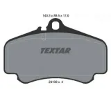textar-klocki-hamulcowe-porsche-911-stan-nowy
