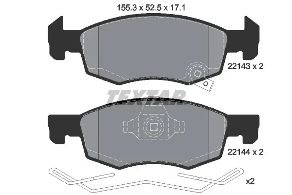 textar-klocki-hamulcowe-opel-corsa-e-2014greater-producent-czesci-textar