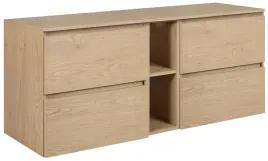 szafka-lazienkowa-wiszaca-pod-umywalke-140-cm-regal-fronty-dab-jasny-blat