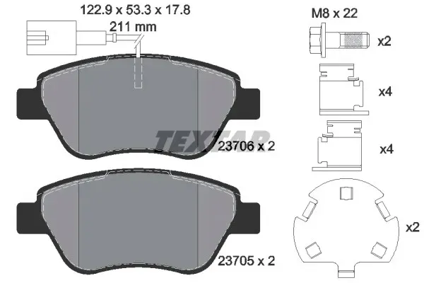 textar-klocki-hamulcowe-citroen-nemo-17-8m-m-producent-czesci-textar