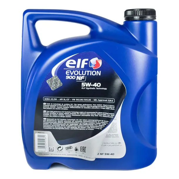 olej-elf-evolution-900-nf-5w40-4l-filtry-model-evolution-900-nf
