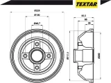 textar-beben-hamulcowy-opel-corsa-c-strona-zabudowy-tyl