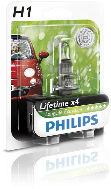 philips-zarowka-h1-longlife-ecovision-moc-55-w