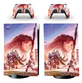 naklejki-skorki-na-playstation-5-oraz-pady-motyw-horizon-zero-dawn