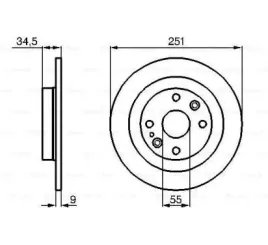 bosch-tarcza-hamulcowa-mazda-323-mx-3-mx-5