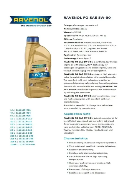olej-ravenol-fo-5w30-5l-marka-ravenol