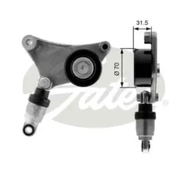 gates-napinacz-paska-toyota-avensis-camry-previa