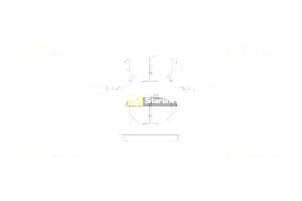 starline-klocki-hamulcowe-ford-transit-numery-katalogowe-zamiennikow-1560026-1554524-6c112m008ae-6c112m0