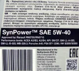 olej-valvoline-synpower-5w40-1l-klasa-lepkosci-sae-5w-40