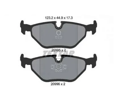 textar-klocki-hamulcowe-bmw-3-e30-e36-5-17-3mm-stan-nowy