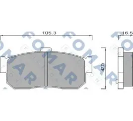 fomar-klocki-hamulcowe-nissan-100-primera