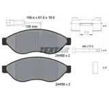 textar-klocki-hamulcowe-citroen-peug-19mm-stan-nowy
