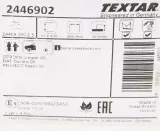 textar-klocki-hamulcowe-citroen-peug-19mm-numer-katalogowy-czesci-2446902