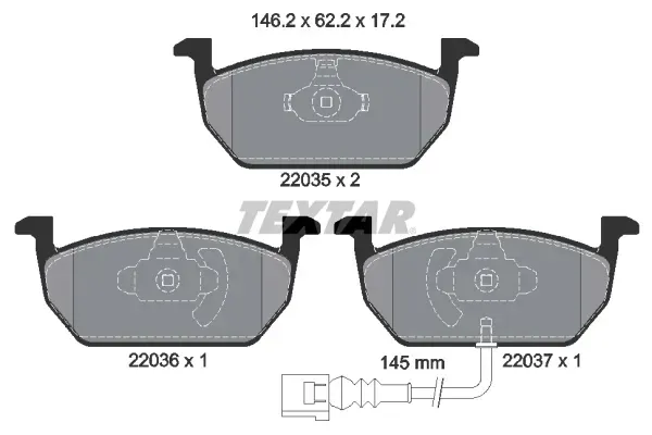 textar-klocki-hamulcowe-vw-golf-vii-12-producent-czesci-textar
