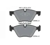 textar-klocki-hamulcowe-bmw-1-e82-3-e90-20-3mm-stan-nowy