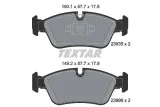 textar-klocki-hamulcowe-bmw-1-e81-e87-3-17-8mm-stan-nowy