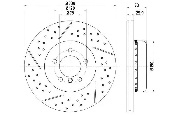 textar-tarcza-hamulcowa-bmw-1-e87-e82-3-e90-03greater-strona-zabudowy-przod