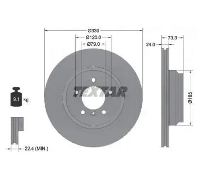 textar-tarcza-hamulcowa-bmw-1-e82-3-e93-3-e91