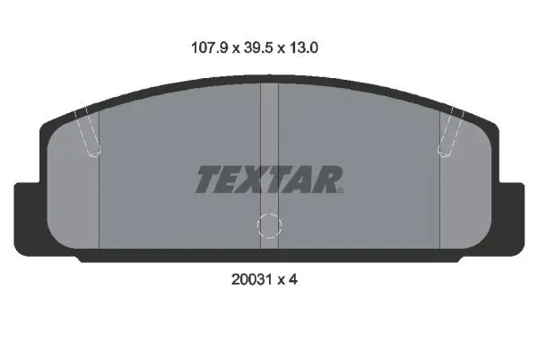 textar-klocki-hamulcowe-mazda-323-13mm-producent-czesci-textar