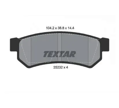 textar-klocki-hamulcowe-chevrolet-lacetti-stan-nowy