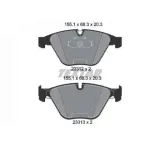 textar-klocki-hamulcowe-bmw-5-e60-e61-6-e63-20-3mm-stan-nowy