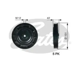 gates-kolo-pasowe-walu-korb-renault-laguna-i-ii