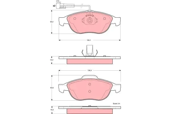 trw-klocki-hamulcowe-alfa-romeo-156-producent-czesci-trw