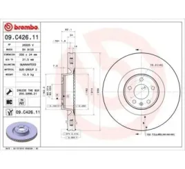 brembo-tarcza-hamulcowa-356x34-v-audi-a6