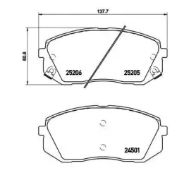brembo-klocki-hamulcowe-hyundai-beijing-ix35