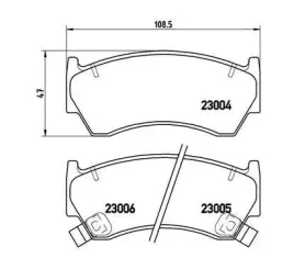 brembo-klocki-hamulcowe-nissan-almera-i