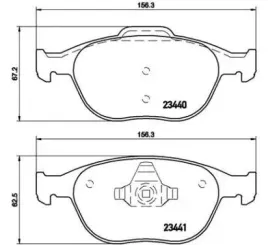 brembo-klocki-hamulcowe-ford-australia-fiesta