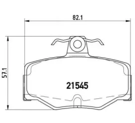 brembo-klocki-hamulcowe-nissan-almera-ii