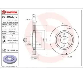 brembo-tarcza-hamulcowa-260x24-v-peugeot-406