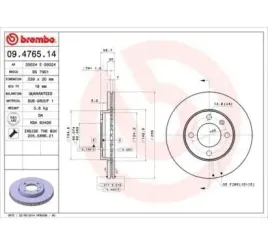 brembo-tarcza-hamulcowa-239x20-v-audi-80