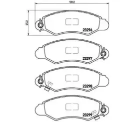 brembo-klocki-hamulcowe-subaru-justy-ii