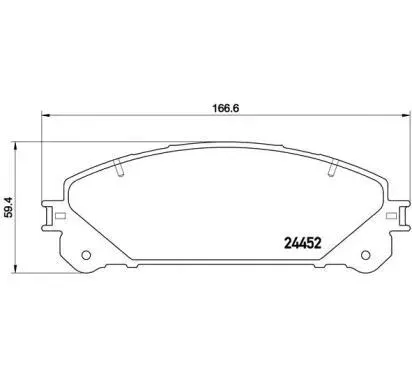 brembo-klocki-hamulcowe-lexus-es