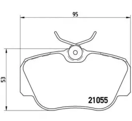 brembo-klocki-hamulcowe-mercedes-benz-190