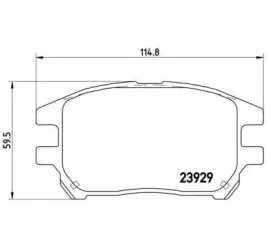 brembo-klocki-hamulcowe-lexus-rx