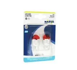 narva-zarowka-12v-led-w21-czerwona