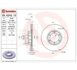 brembo-tarcza-hamulcowa-258x22-v-mitsubishi