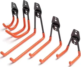 wieszaki-haki-uchwyty-scienne-garazowe-na-rower-drabiny-przewody-12-sztuk