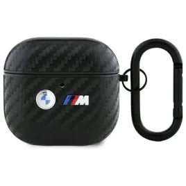 etui-bmw-carbon-double-metal-logo-na-airpods-4-czarne