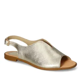 zlote-sandaly-damskie-aga-01438-2361-plaski-obcas-skora-r-38