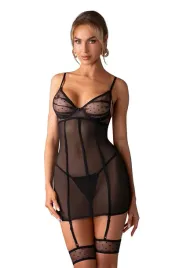 obsessive-nuites-chemise-koszulka-nocna-czarna-s-m