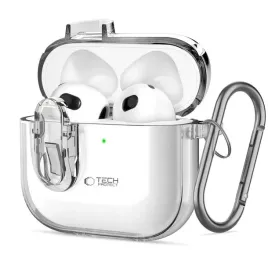 etui-tech-protect-slim-hook-na-airpods-4-przezroczyste