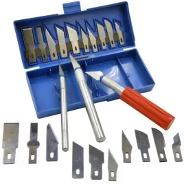 noz-nozyk-modelarski-skalpel-13-ostrzy-etui-zestaw