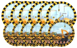 talerzyki-papierowe-18-i-23-cm-auta-pojazdy-samochody-mszyny-budowlane